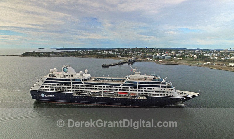 Azamara Quest Royal Caribbean Cruise Line Ships Saint John NB Canada - Cruise Ships