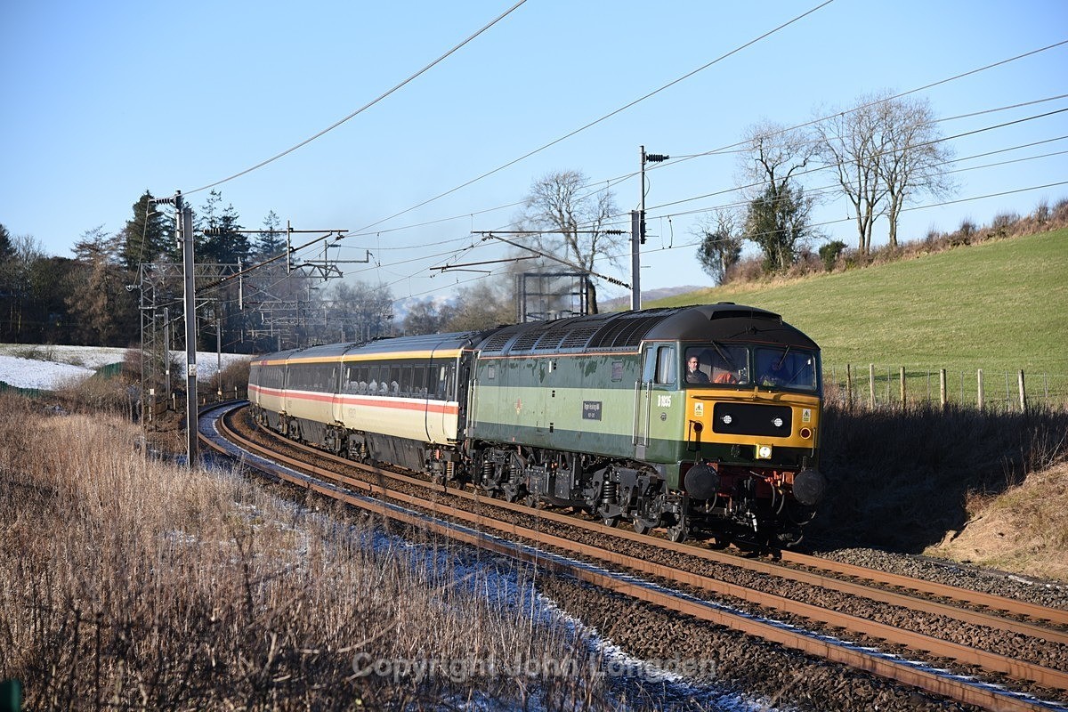 JL - 20.1.23 47805 / D1935 5Z47 Crewe HS - Carlisle, Lambrigg - West Coast Main Line (north to south)