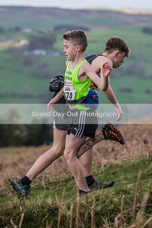 Arant Haw Juniors-58 - Kendal Winter League Arant Haw (Junior Races) Sunday 14th April 2024