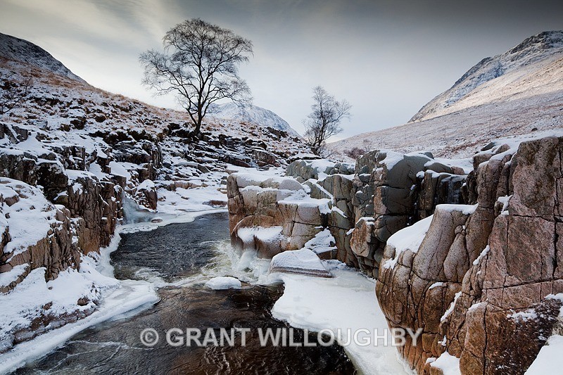 Winter Glen Etive - Horizontal