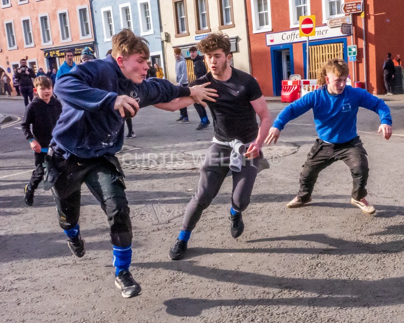 Doonie - Curtis Welsh - Jedburgh Hand Ba' event -. 2023