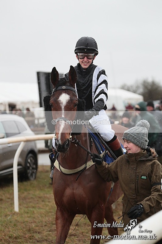 PtP 260125 198 - Cocklebarrow Point-to-Point racing with the Heythrop Hunt 26/01/25