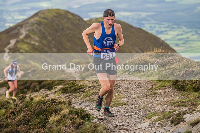 Uphill Only-289 - British Athletics Off Road Running Championships Senior Uphill Only Trial - Skiddaw Friday 15th Augu