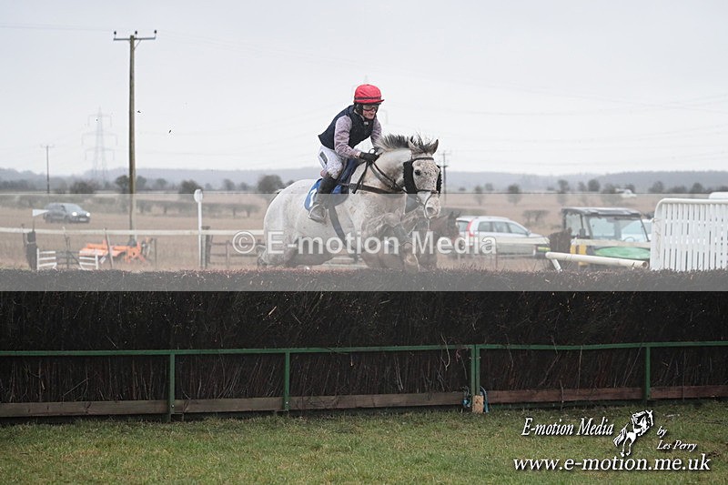 PtP 260125 592 - Cocklebarrow Point-to-Point racing with the Heythrop Hunt 26/01/25