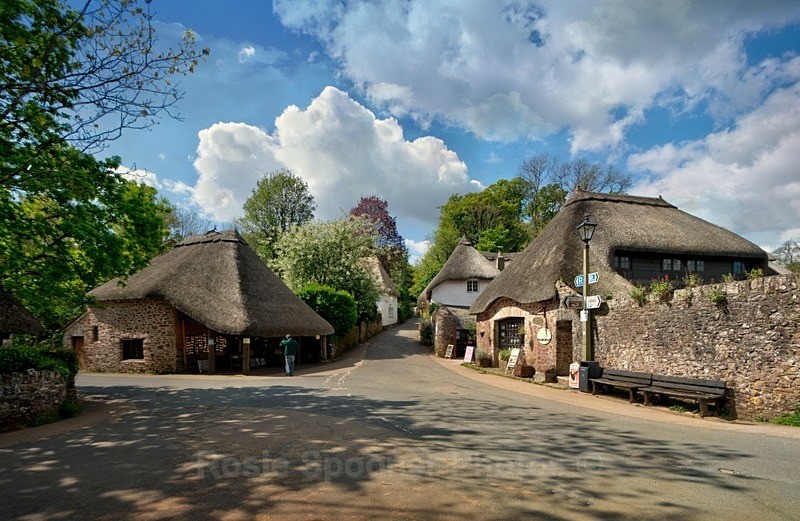Clouds gather at Cockington Village - Cockington