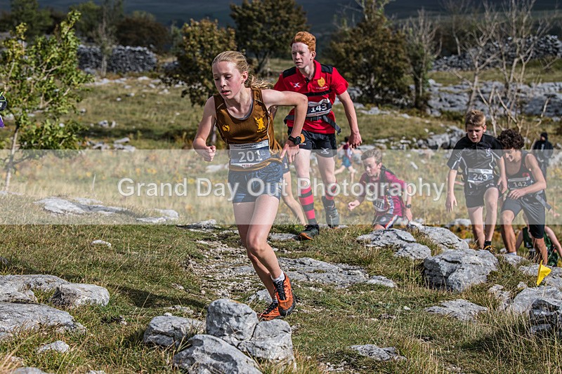 ESFRC Year 8-9-125 - English Schools Fell Running Championships Year 8-9 Giggleswick Saturday 1st October 2022