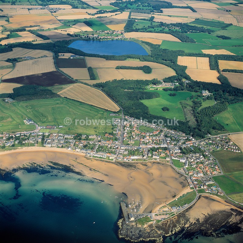 A00723L Elie to Kilconquhar Loch 2017 - Settlements, infrastructure and attractions