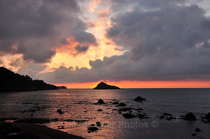 Low Tide sunrise - Meadfoot Beach Torquay