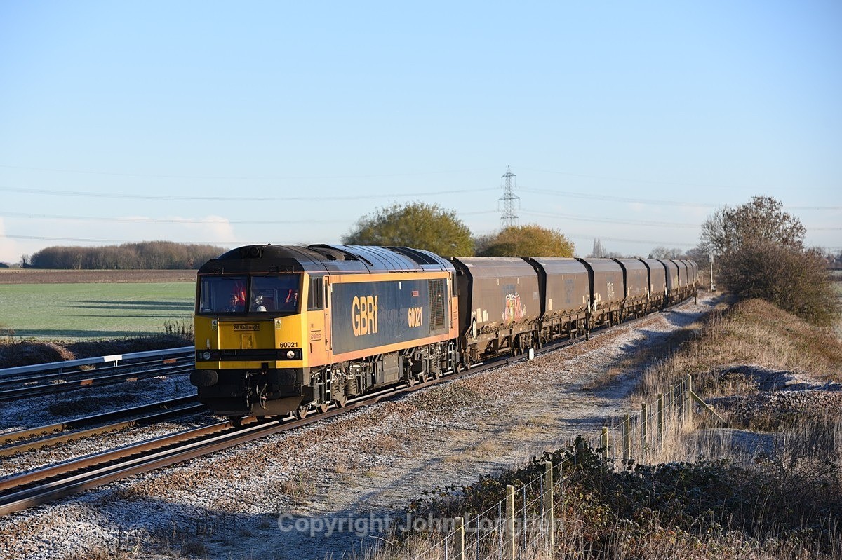 JL - 9.12.22 60021 6H12 Tyne Coal Term - Drax, Burton Salmon - Yorkshire