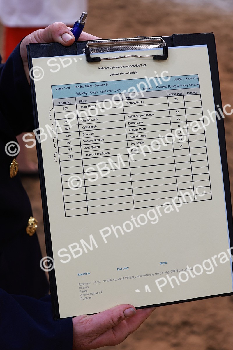 SBM_15612 - Class 109 - Ridden Pairs -Section A