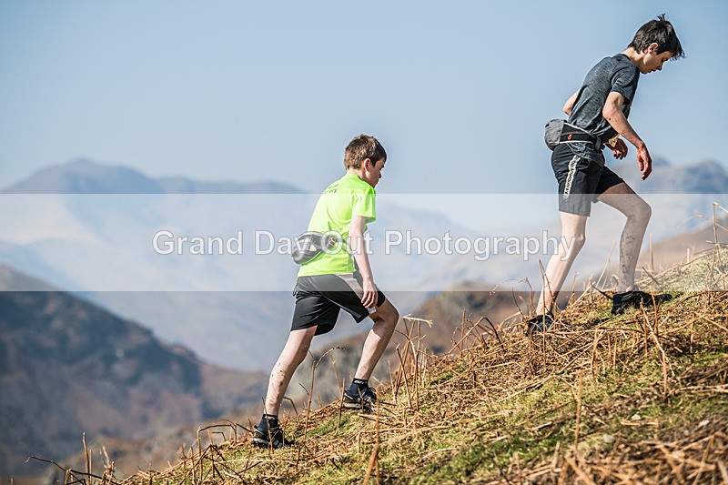 Elterwater-249 - Kendal Winter League Elterwater Under 15/17 Fell Races Sunday 9th March 2025