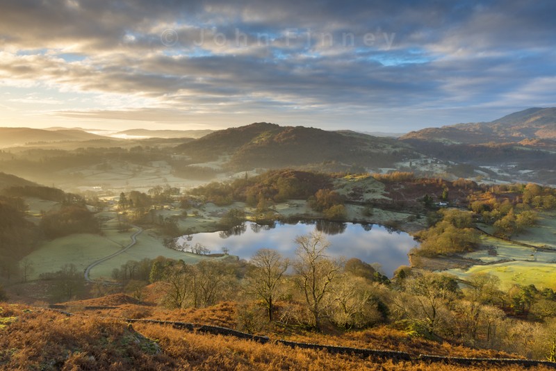 Loughrigg Tarn light - Lake District & Cumbria