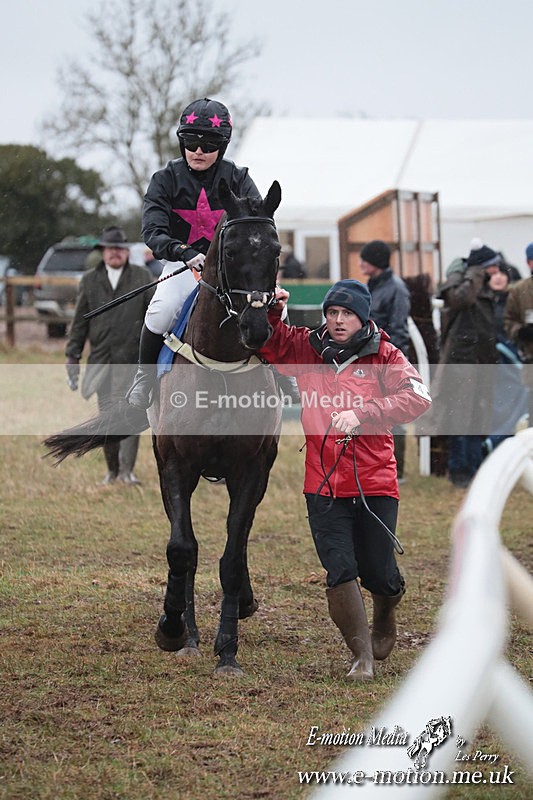 PtP 260125 168 - Cocklebarrow Point-to-Point racing with the Heythrop Hunt 26/01/25
