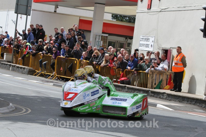 Dave Molyneux & Patrick Farrance - Sure Sidecar Race 2