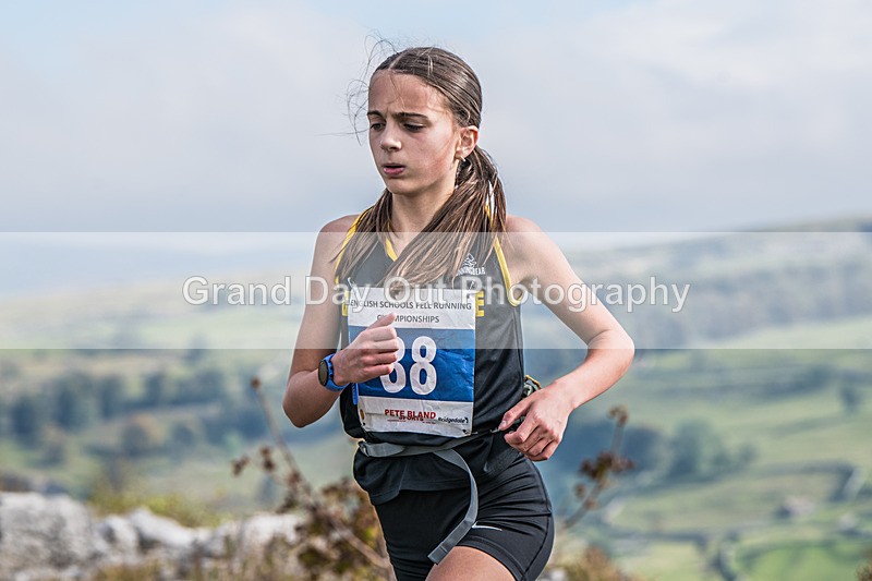 Year 8-9-51 - The English Schools Fell Running Championship Giggleswick Year 8-9 Sunday 6th October 2024