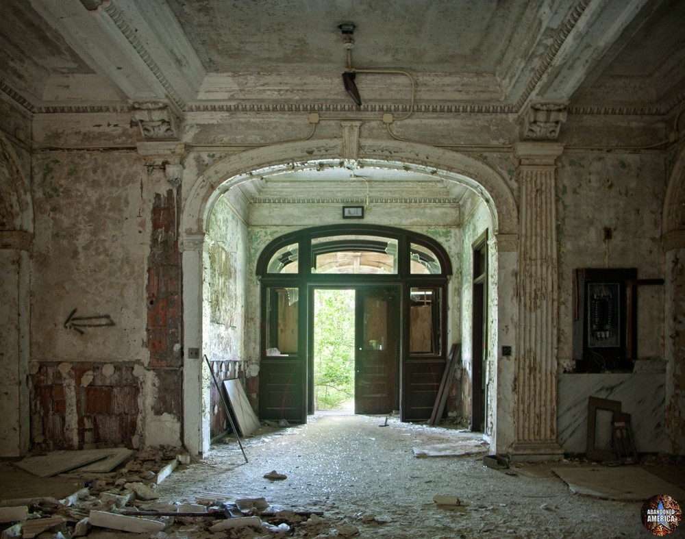Pennhurst State School (Spring City, PA) | Administration Entrance - Pennhurst State School and Hospital