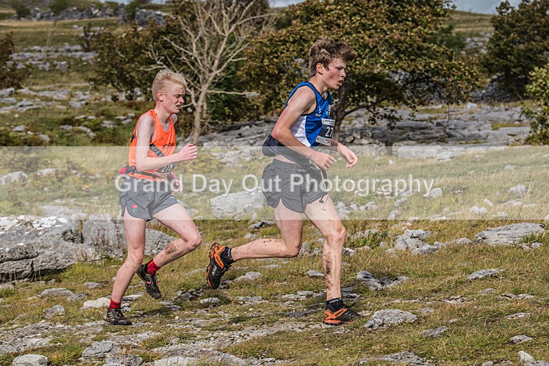 ESFRC Year 10-11-99 - English Schools Fell Running Championships Year 10-11 Giggleswick Saturday 1st October 2022