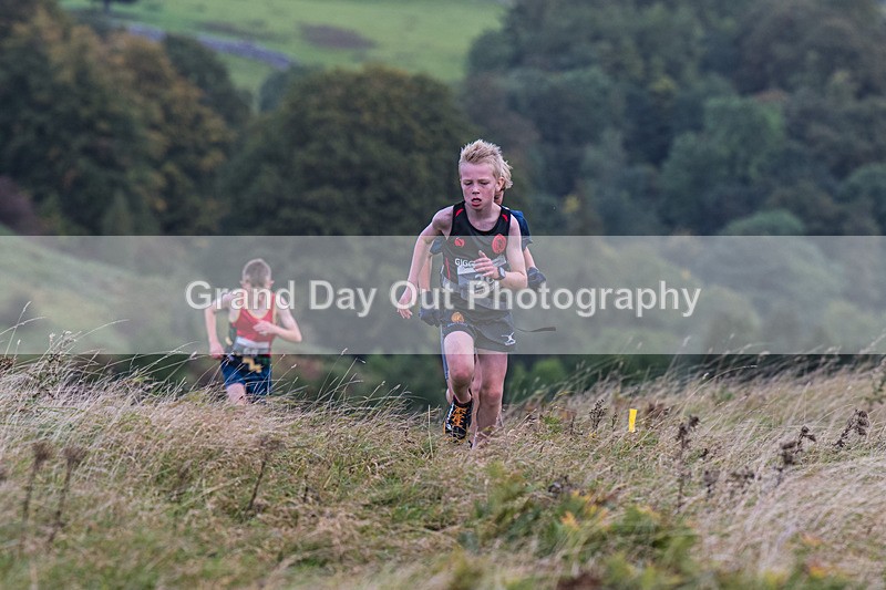 ESFRC Year 7-12 - English Schools Fell Running Championships Year 7 Giggleswick Saturday 1st October 2022