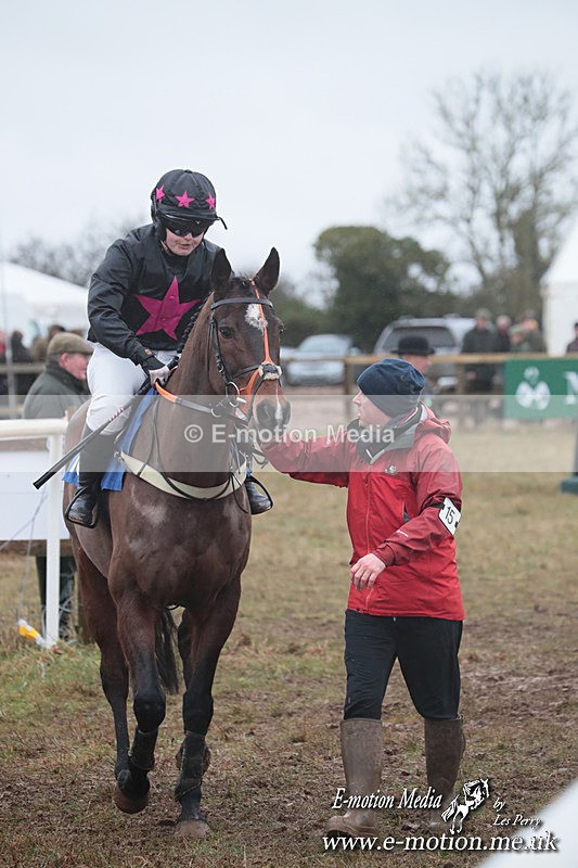 PtP 260125 447 - Cocklebarrow Point-to-Point racing with the Heythrop Hunt 26/01/25