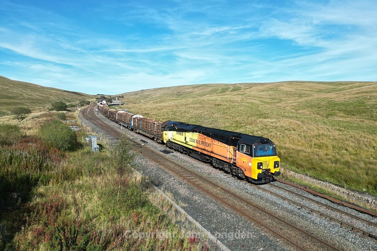 JL - 16.9.24 70804 Carlisle - Chirk, Blea Moor Loop - Latest shots