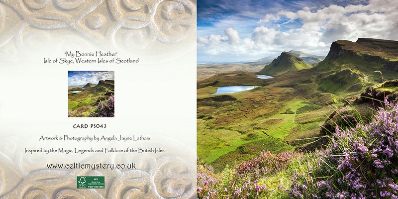 PS043 My Bonnie Heather , Isle of Skye - Scottish Landscapes