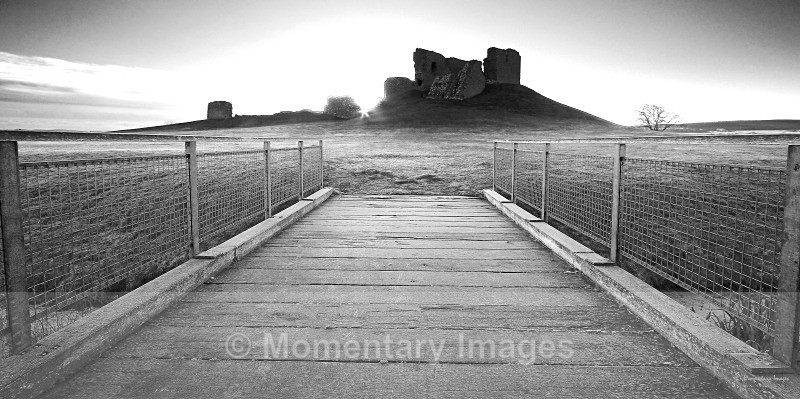 Bridge to the past bw - Black and White