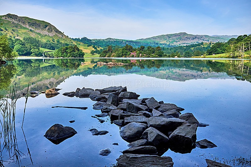 Stones on Rydal Water - Lake District Landscapes