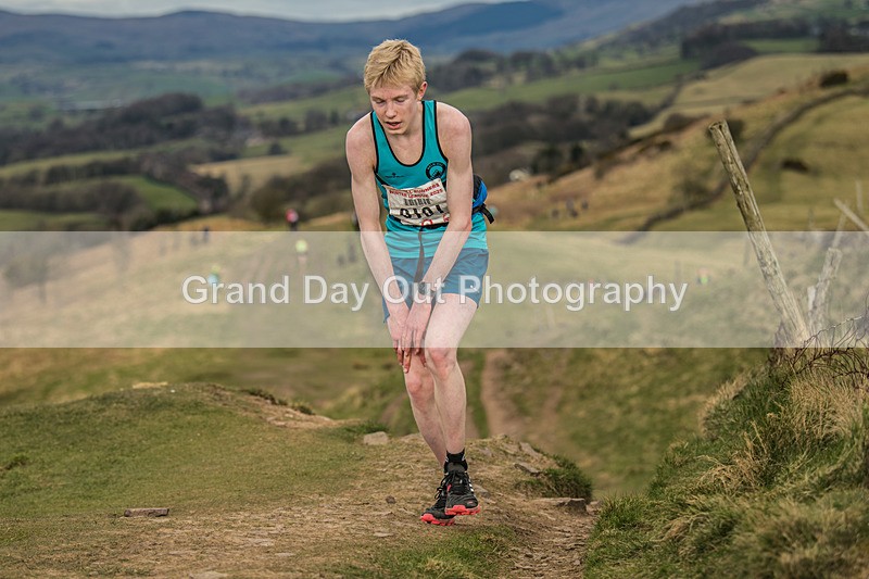 Helm Hill -671 - Kendal Winter League Helm Hill Fell Races (Under 13/15/17 & Seniors) Sunday 16th March 2025