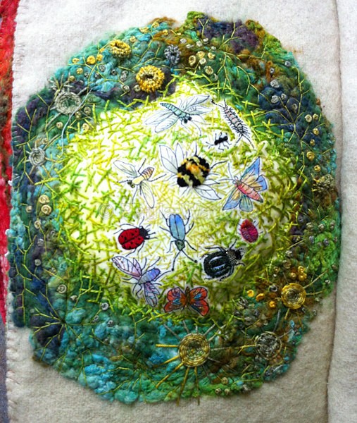  - Art made on Vintage Blankets