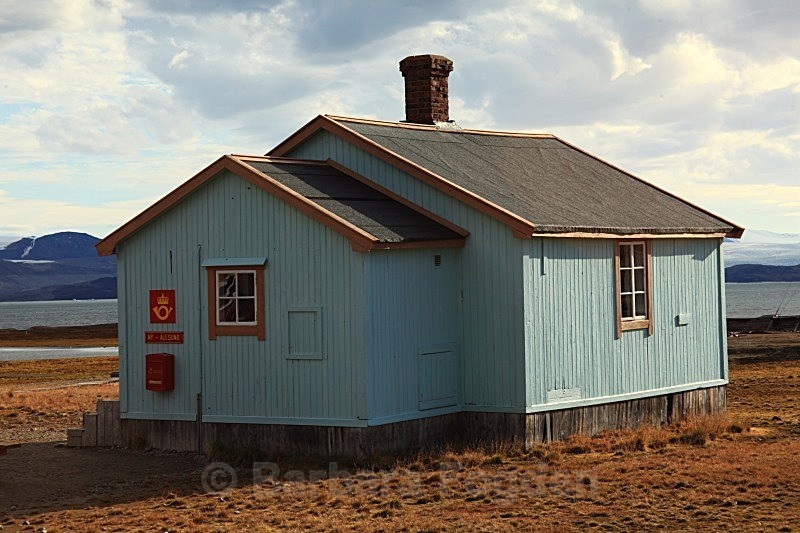 Worlds most northerly post office in Ny Alesund 8585 - Summer time