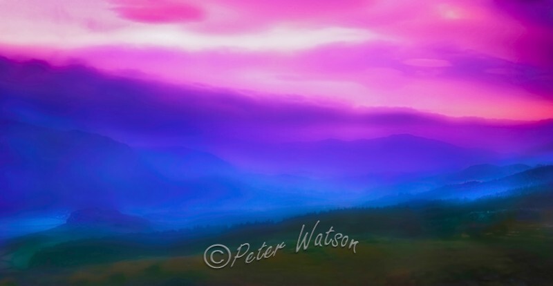 Langdale Lake District England - Sky