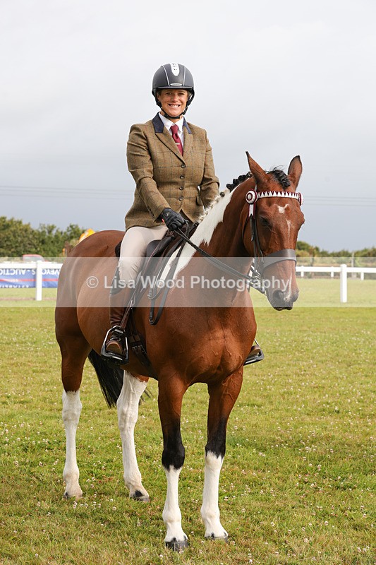1X9A2939 - Class 25: Ridden Plaited Coloured Horse