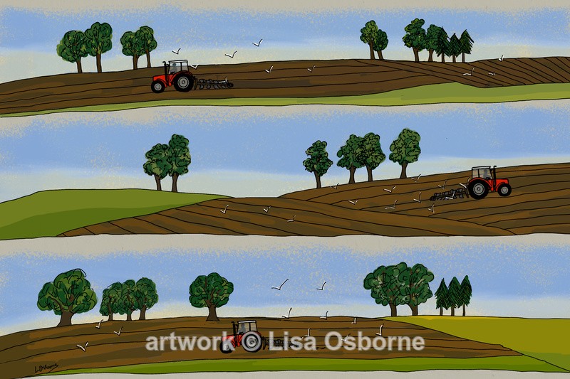 Ploughing - DIGITAL ARTWORK
