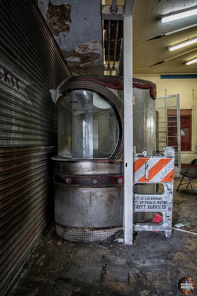 Ticket Boot at The Westlake Theatre, Los Angeles, CA | Abandoned America