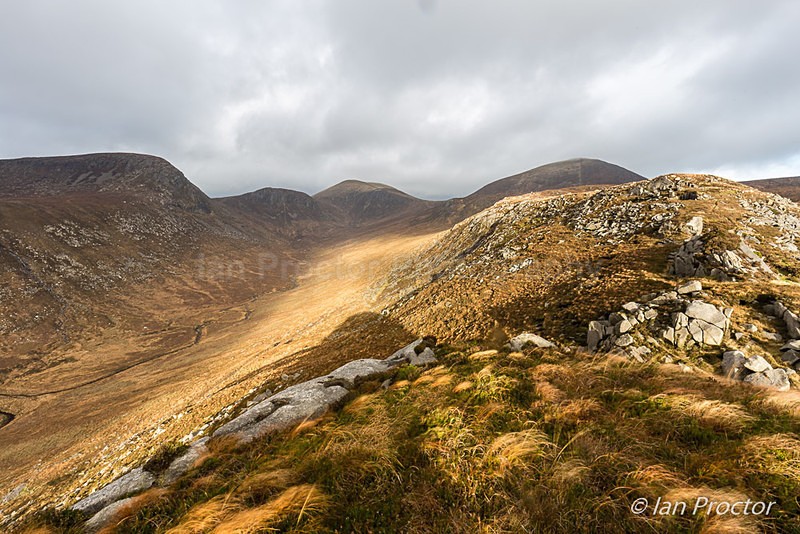 Windswept Annalong Valley - Mourne Mountains