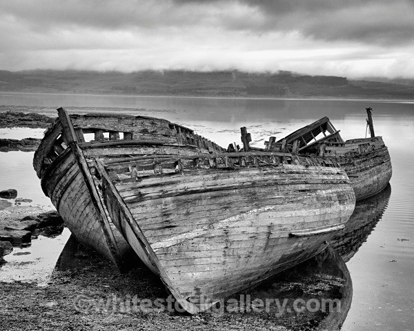 Isle of Mull - Scotland: Black and White