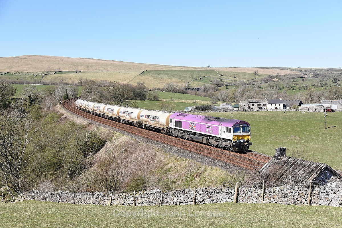 JL - 7.4.25 66734 4N03 Carlisle NY - Clitheroe, Smardale - Latest shots