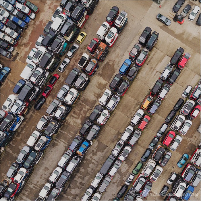 Neatly Arranged - Aerial