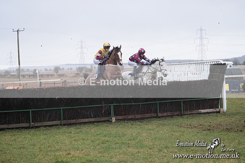 PtP 260125 563 - Cocklebarrow Point-to-Point racing with the Heythrop Hunt 26/01/25