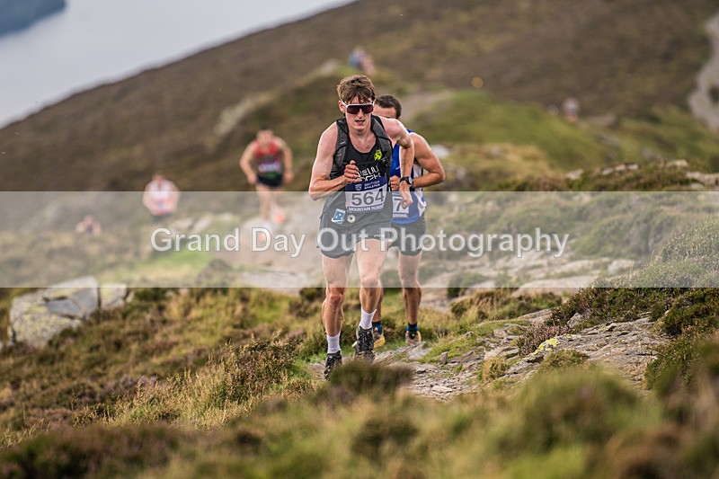 Uphill Only-137 - British Athletics Off Road Running Championships Senior Uphill Only Trial - Skiddaw Friday 15th Augu