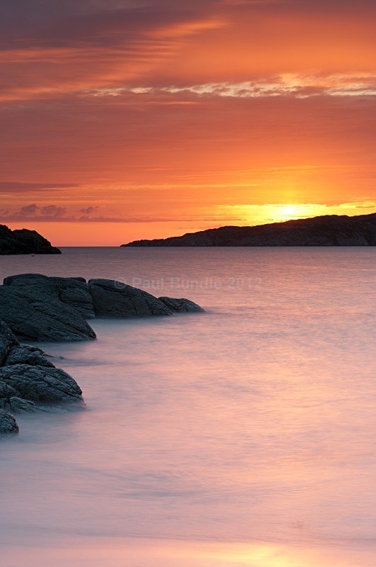Sunset Achmelvich Sutherland-3 - Sunrise and sunset sequences