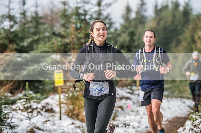 Glentress-2056 - High Terrain Events Glentress 10K 21K & 42K Trail Races Sunday 16th February 2025