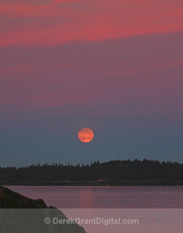 Full Moon Rising - Sunset/Moonrise