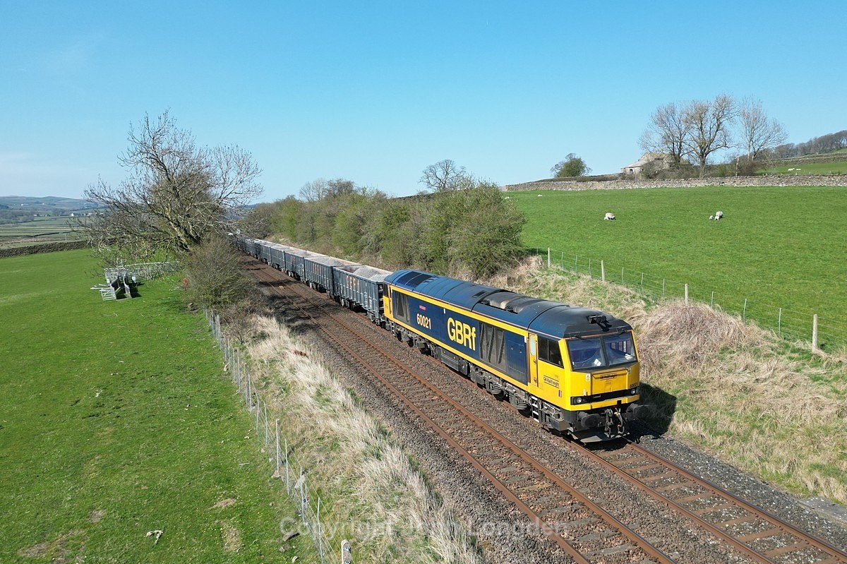 JL - 4.4.25 60021 6F69 Ribblehead - Tuebrook, Long Preston - Latest shots