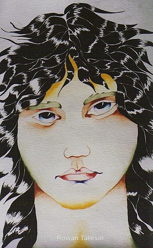 Gary (watercolour) © Rowan Taliesin 1983 - MY JOURNEY AS AN ARTIST