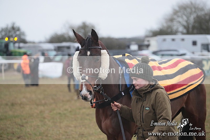 PtP 260125 386 - Cocklebarrow Point-to-Point racing with the Heythrop Hunt 26/01/25