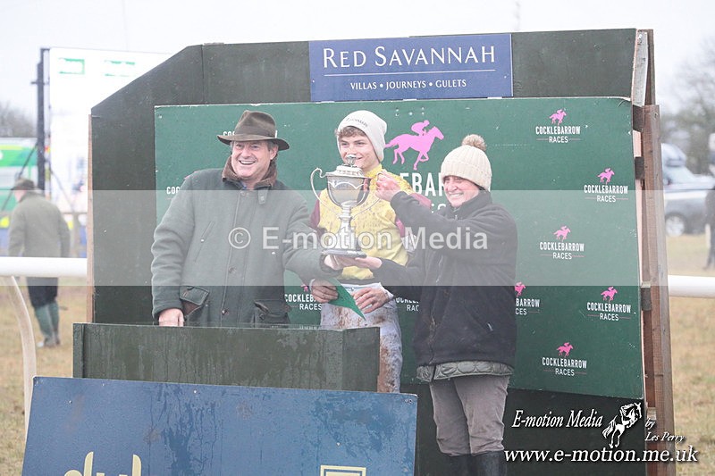 PtP 260125 639 - Cocklebarrow Point-to-Point racing with the Heythrop Hunt 26/01/25