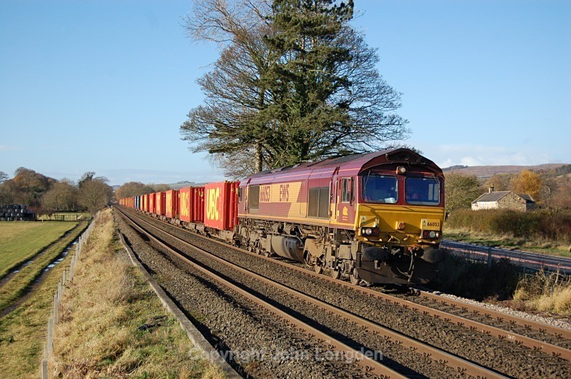 10.11.12 - 66053 6E62 Carlisle Yard - Tees Dock, Lipwood Well - Tyne Valley (west to east)