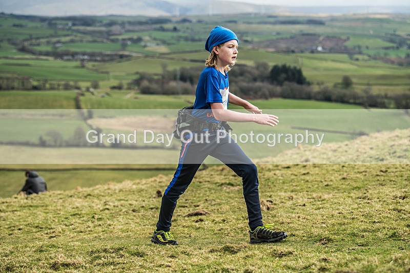 Helm Hill -348 - Kendal Winter League Helm Hill Fell Races (Under 13/15/17 & Seniors) Sunday 16th March 2025