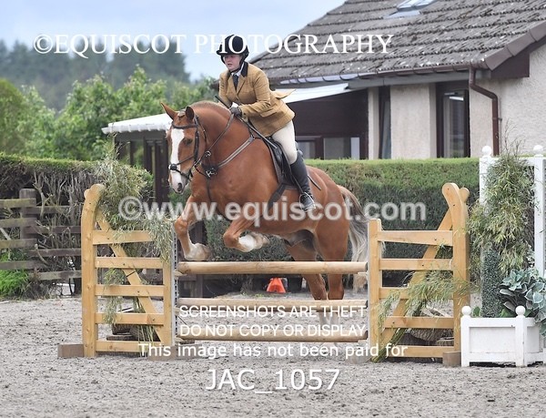 JAC_1057 - CLASS 7 BHS Scotland Riding Club Style Jumping (0.85m)